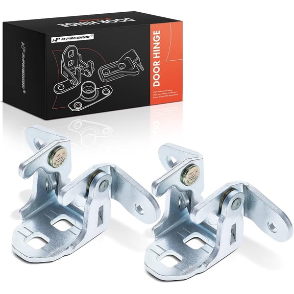 A-Premium Door Hinge Assembly Compatible with Jeep Compass Patriot 2007-2017,Liberty 2008-2012 & Dodge Journey 2009-2020, Avenger 2008-2014, Caliber 2007-2012, Nitro & Chrysler 200, Sebring, 2-PC Set