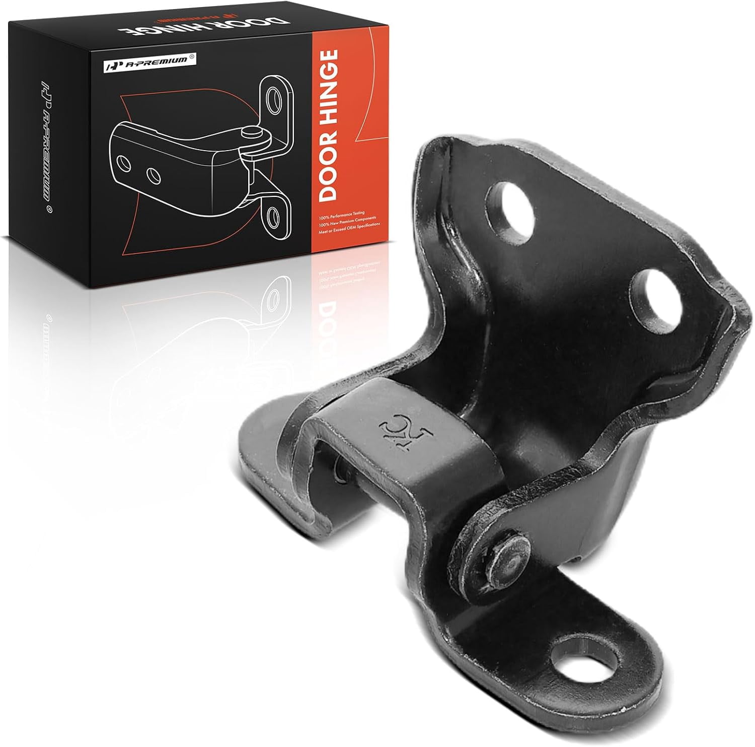 A-Premium Door Hinge Assembly Compatible with Toyota Camry, RAV4, Prius, Tacoma, Tundra, Avalon, Yaris, Venza, Sequoia, FJ Cruiser & Lexus ES350, ES330, IS F, IS250 & Scion tC, Front Left Lower Side