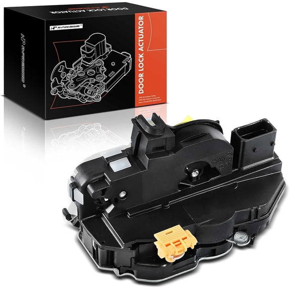 A-Premium Door Latch Lock Actuator Compatible with Cadillac & Chevrolet Vehicles - SRX 2010-2016 Sport Utility Volt 2011-2015 Hatchback w/Anti-Theft System - Front Left Driver Side