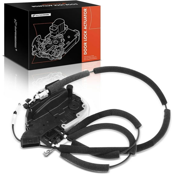 A-Premium Door Latch Lock Actuator Compatible with Nissan Vehicles - Murano 2011-2014 Convertible, Murano 2008-2014 Sport Utility - Rear Right Passenger Side, Replace# 82500-1AA0A, 825001AA0A