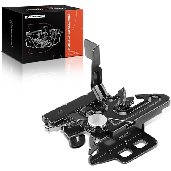 A-Premium Door Lock Actuator Compatible with Cadillac Escalade EXT Chevrolet Silverado 1500 2500 3500 Tahoe GMC Sierra Yukon XL 1500 2500 Saturn Aura Front Hood