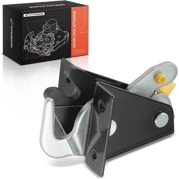 A-Premium 3rd Lower Bottom Door Latch Lock Compatible with Chevy and GMC Vehicles - S10, Sonoma, 1996-2003, Standard/Extended Cab Pickup - Replace# 1213456789