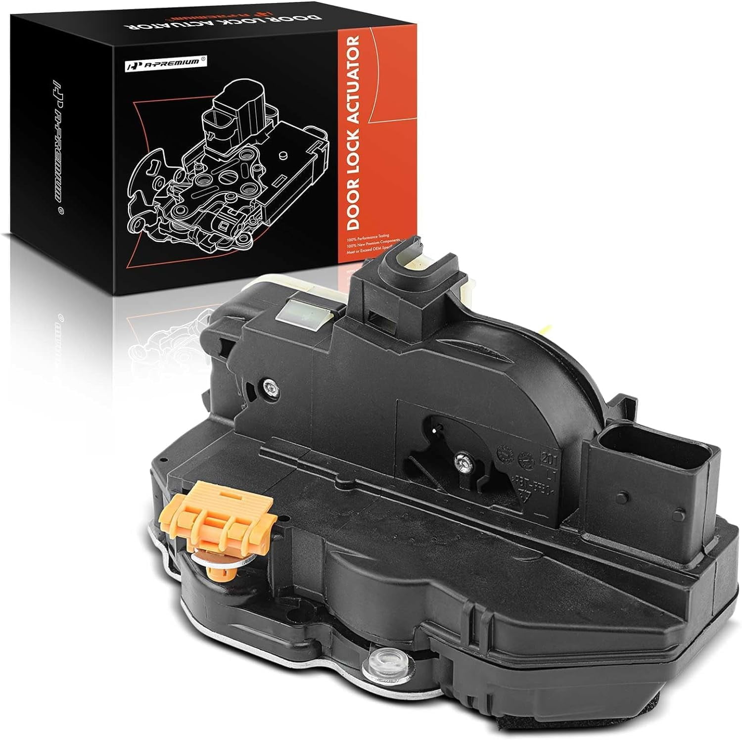 A-Premium Door Lock Actuator Motor Replacement for Buick Cadillac Chevrolet GMC Allure Cascada Camaro Malibu Sonic 2010-2019 Front Left Driver Side