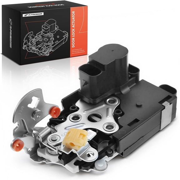 A-Premium Front Left Driver Side Door Lock Actuator Compatible with Chevrolet Chevy Trailblazer 2008-2009 & GMC Envoy 2008-2009 & Saab 9-7x 2005-2009, Sport Utility