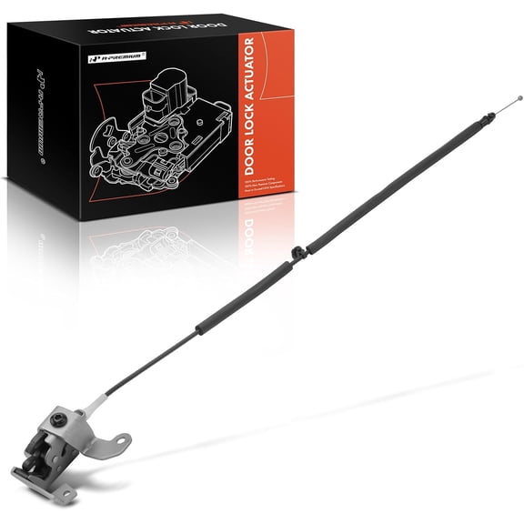 A-Premium Door Lock Latch Actuator with Cable Compatible with Ford Vehicles - F-250 Super Duty 2017-2022, F-350 Super Duty 2017-2022 - Rear Left Upper Side, Replace# HC3Z28264A01B