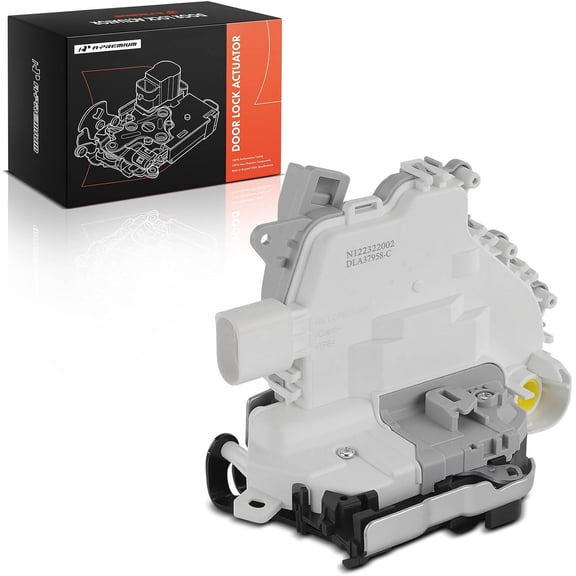 A-Premium Door Lock Latch Actuator Compatible with Audi & Porsche Vehicles - A4 A5 A6 A7 A8 allroad Q3 Q5 Q7 Q8 RS5 RS7 S4 S5 S6 S7 S8 SQ5 TT Quattro Boxster Cayman and More Models, # 8J1837015D