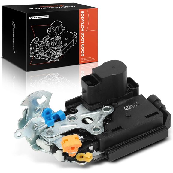 A-Premium Door Lock Latch Actuator Compatible with Chevrolet Vehicles - Aveo 2004-2009, Aveo5 2007-2009, with Keyless Entry, Without Anti-Theft - Front Left Driver Side