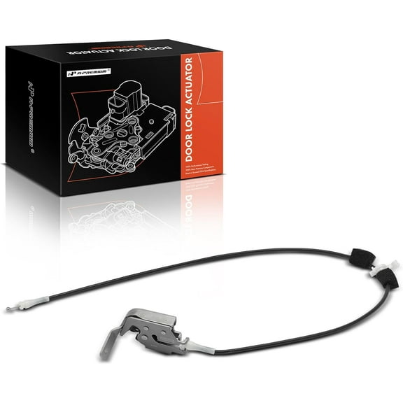 A-Premium Door Lock Latch Actuator with cable Compatible with Ford Vehicles - E-150 Club Wagon, E-150 Econoline Club Wagon, E-250 Econoline, E-350 Econoline Club Wagon, E-350 Super Duty - Rear Side