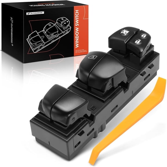 A-Premium Driver Side Master Power Window Switch Compatible with 2013-2018 Nissan Altima, 2013-2020 Pathfinder Rogue Sentra Juke, with 1 Auto, Replace# 25401-3TA5A, 25401-3SH1A, 25401-3NF0A