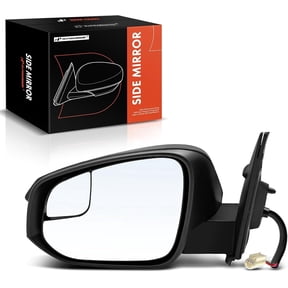 A-Premium Driver Side Power Door Mirror - Compatible with Toyota RAV4 2016 2017 2018 - Non-Heated Manual Folding Textured Black Outside Rear View Mirror - Replace# 879400R210