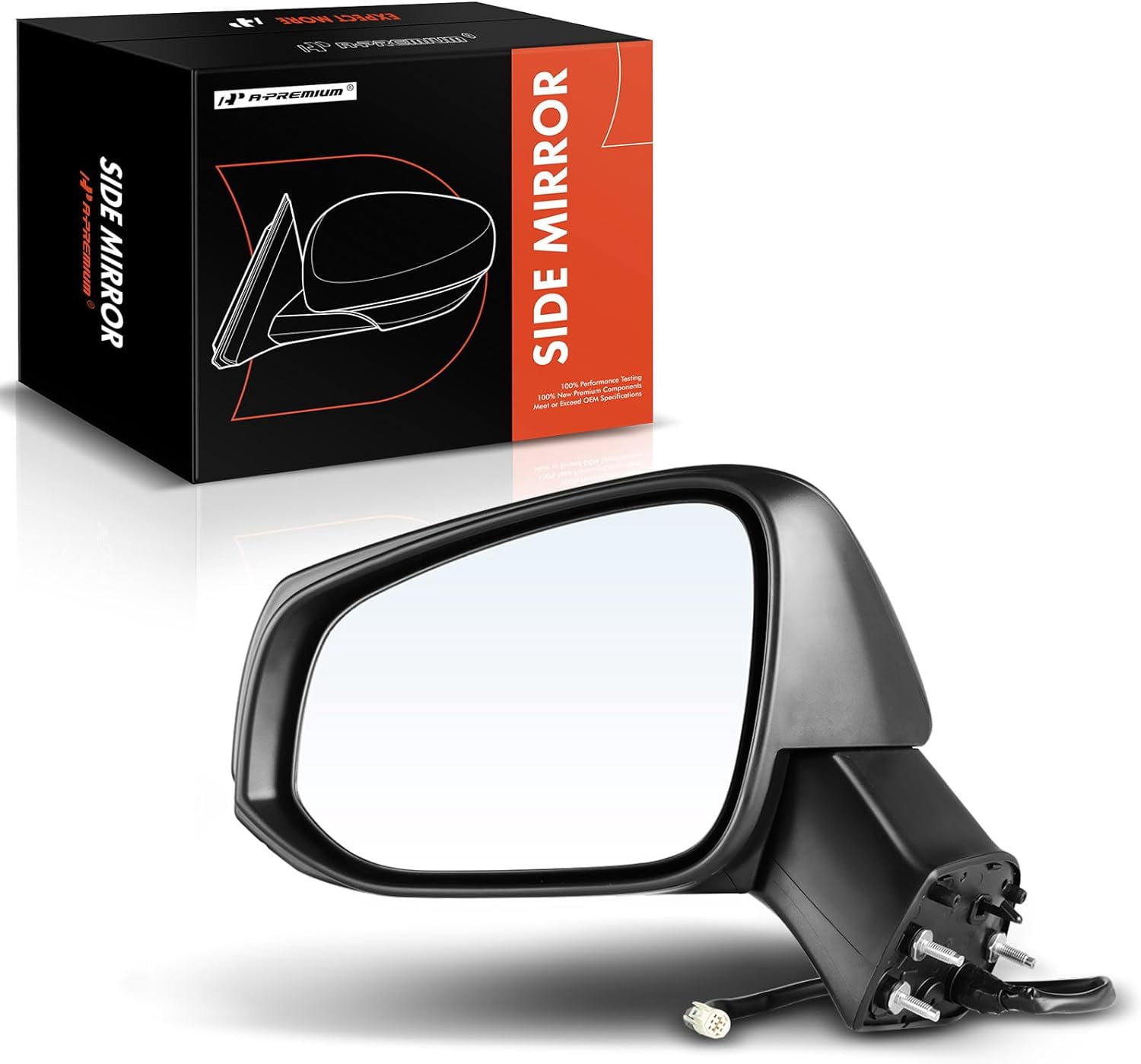 Toyota Rav4 19-23 Non Painted Textured Black Driver Side Mirror Cover Genuine OE