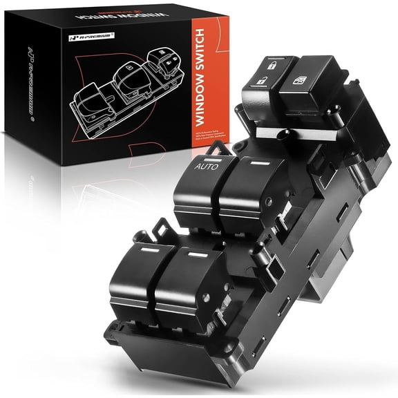 A-Premium Driver Side Power Window Switch Master Compatible with Honda Accord 2008 2009 2010 2011 2012