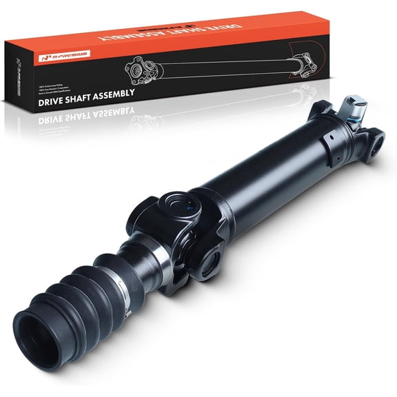 A-Premium Driveshaft Assembly Compatible with Jeep Wrangler 1997-2002 L4 2.5L L6 4.0L Sport Utility 4WD