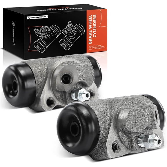 A-Premium Drum Brake Wheel Cylinder Compatible with Select Ford, Dodge, Plymouth and Packard Models - F-250, F-350, E-250 Econoline Club Wagon, B300, D200 Pickup, PB300 Van, W350, Clipper, 2-PC Set