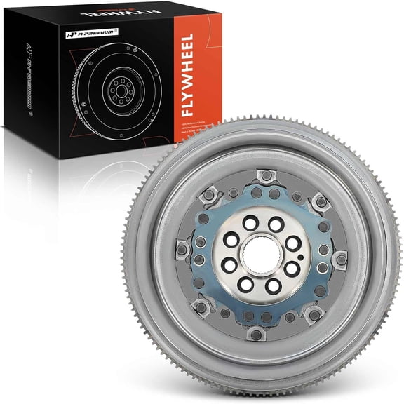 A-Premium Dual Mass Flywheel Compatible with Audi A3 2009-2013, A3 Quattro, TT Quattro & Volkswagen Jetta 2009 2012-2015, Eos, GTI, 2.0L Gas Turbo, Automatic Dual Clutch Trans, Replace# 06J105266D