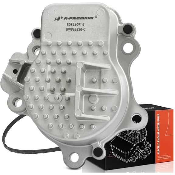 A-Premium New Engine Water Pump with Gasket - Compatible with Lexus CT200h 11-17 & Toyota Prius 10-15, Prius C 12-19, Prius Plug-In 12-15, Prius V 12-17 - DOHC 4Cyl 1.8L # 161A029015, 161A039015
