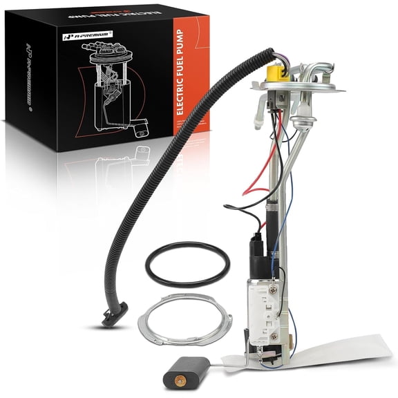 A-Premium Electric Fuel Pump Assembly with Sending Unit Compatible with Buick LeSabre, Park Avenue & Oldsmobile 88, 98 & Pontiac Bonneville, V6 3.8L, Gas, Replace# 19111388, 25027568