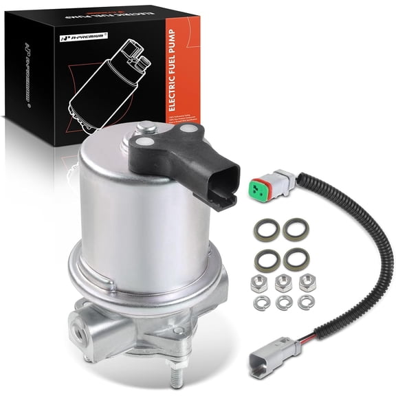 A-Premium Electric Fuel Pump Compatible with Dodge Ram 2500 Ram 3500 1997-2002 L6 5.9L, Diesel, Replace# 5015723AA