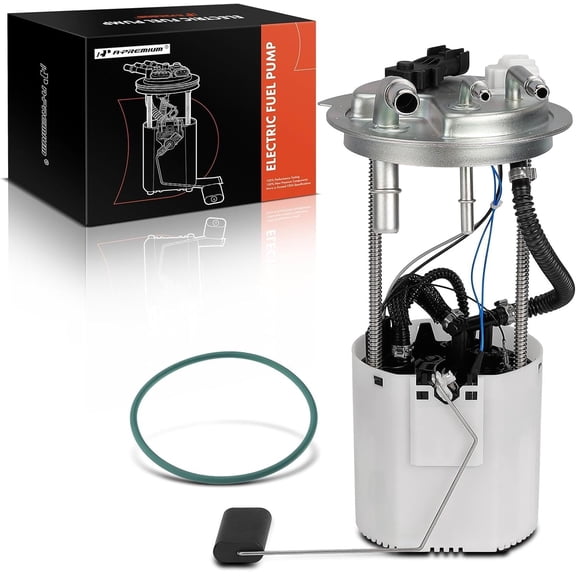 A-Premium 3 Tubes Electric Fuel Pump Module Assembly with Pressure Sensor Compatible with GMC Yukon & Cadillac Escalade & Chevrolet Tahoe 2008-2013, with 3 Tube Ports