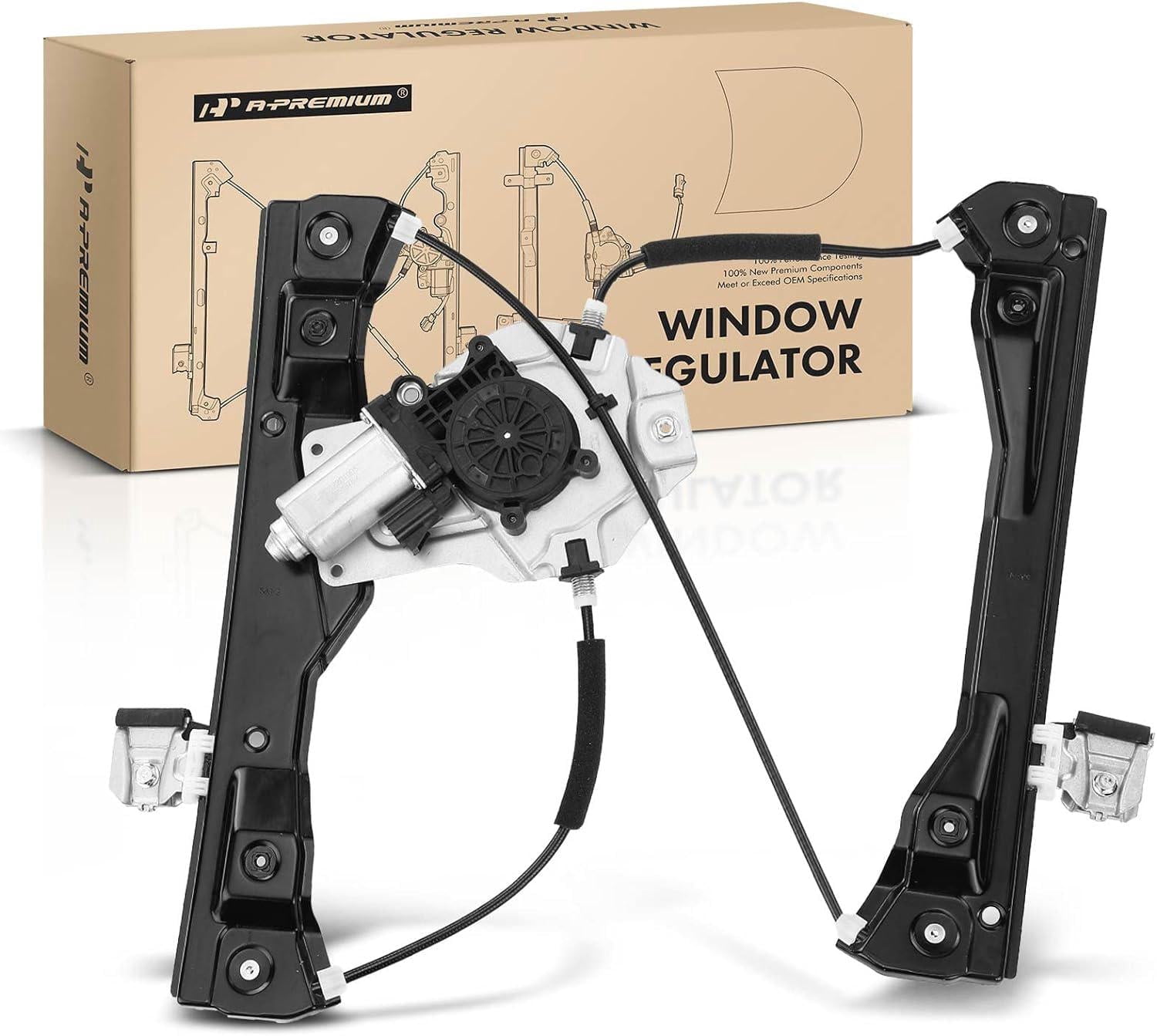 A-Premium Electric Power Window Regulator with Motor Compatible with ...
