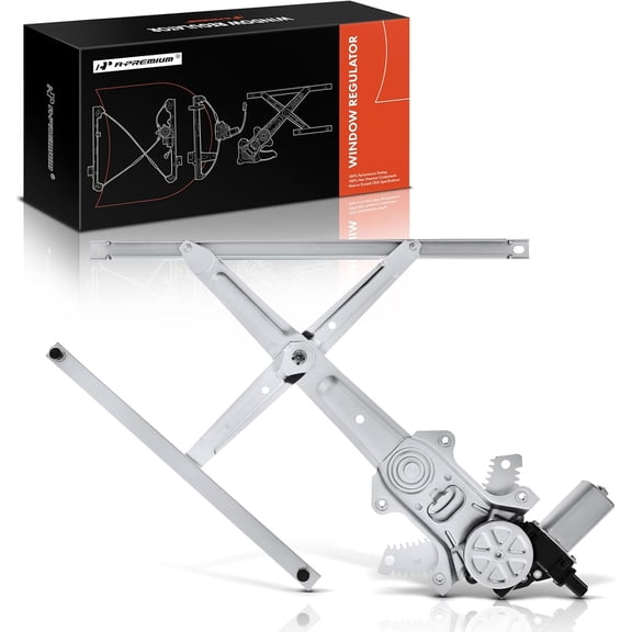 A-Premium Electric Power Window Regulator with Motor Compatible with Honda Odyssey 2011-2017 Mini Passenger Van, Front Left Driver Side, Replace# 72251TK8A01