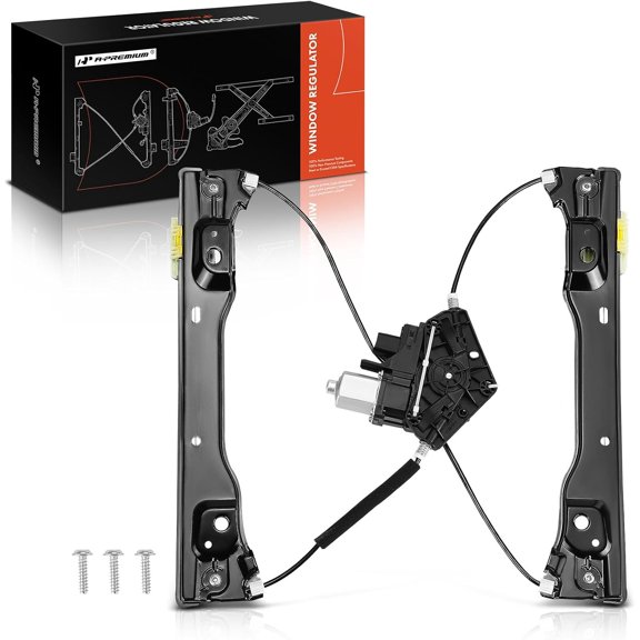 A-Premium Electric Power Window Regulator with Motor Compatible with Jeep Grand Cherokee 2011-2021, Grand Cherokee L 2021, Grand Cherokee WK 2022 & Dodge Durango 2011-2022, Front Right Passenger Side