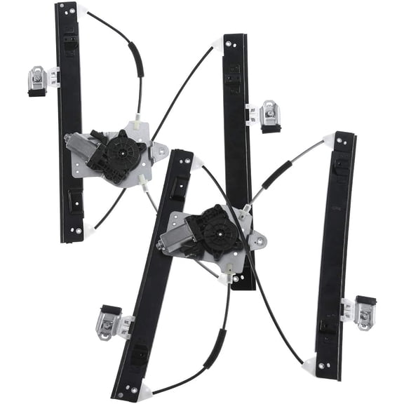 A-Premium Electric Power Window Regulator with Motor Replacement for Chevrolet Cruze Limited Chevy Cruze 2012-2016(2 Pins) Front Driver and Passenger Side 2-PC