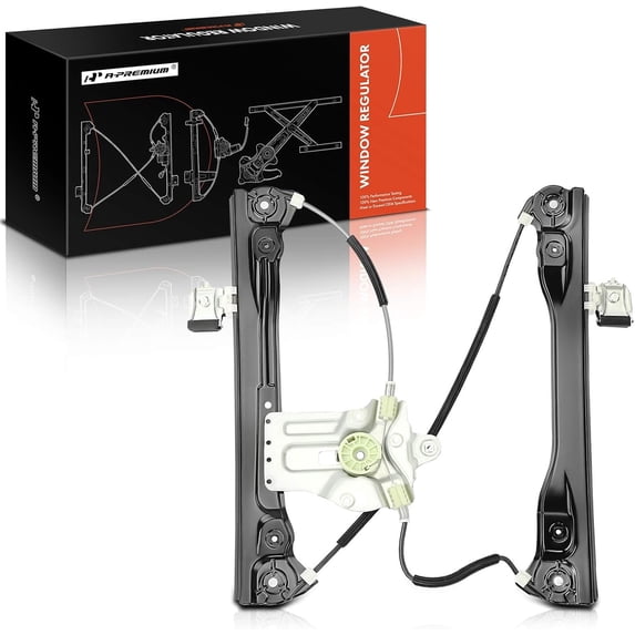 A-Premium Electric Power Window Regulator Without Motor Compatible with Chevrolet Cruze 2011-2015, Cruze Limited 2016, Front Left Driver Side, Replace# 95226749, 95265273