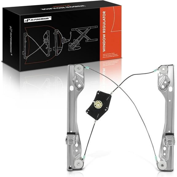 A-Premium Electric Power Window Regulator Without Motor Compatible with Ford Edge 2007-2014 & Lincoln MKX 2007-2015, Front Left Driver Side