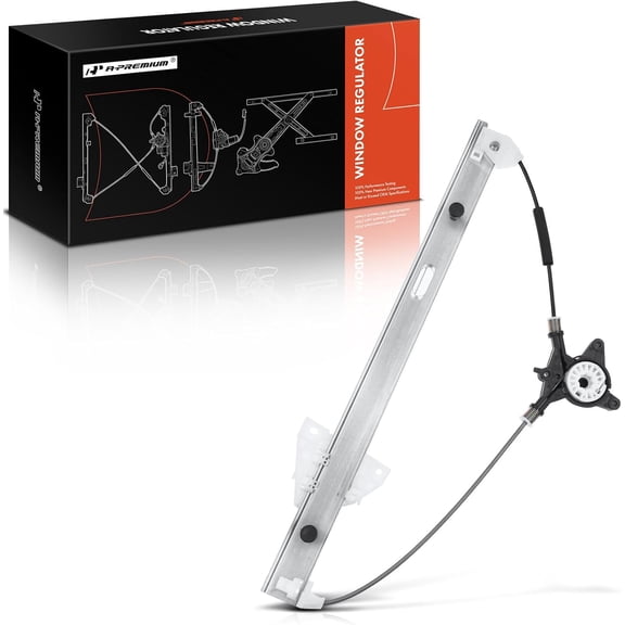 A-Premium Electric Power Window Regulator Without Motor Compatible with Mazda CX-9 2007-2015 Sport Utility Front Left Driver Side