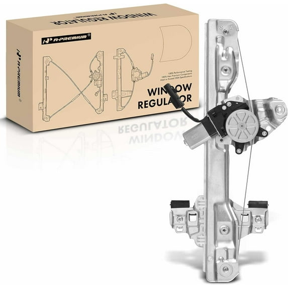 A-Premium Electric Power Window Regulator with Motor Compatible with Cadillac ATS 2013-2018, Rear Left Driver Side