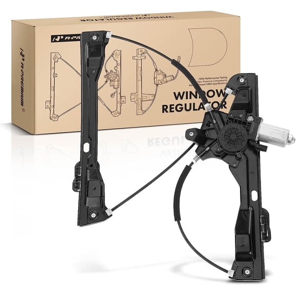 A-Premium Electric Power Window Regulator with Motor Compatible with Chevrolet Cruze 2016 2017 2018 2019, Front Left Driver Side