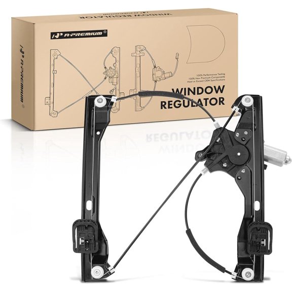 A-Premium Electric Power Window Regulator with Motor Compatible with Chevrolet Cruze 2016 2017 2018 2019, Front Right Passenger Side