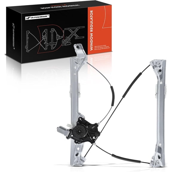 A-Premium Electric Power Window Regulator with Motor Compatible with Chevrolet Traverse 2018-2022 & Buick Enclave 2018-2022, Front Left Driver Side