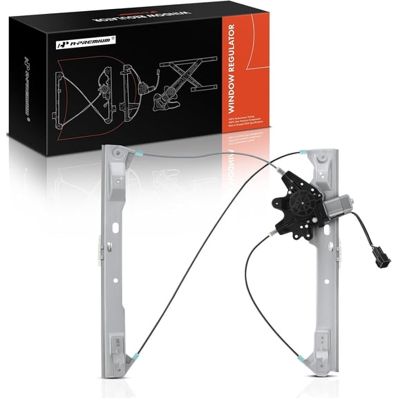 A-Premium Electric Power Window Regulator with Motor Compatible with Ford C-Max CMax 2013-2018, Front Left Driver Side