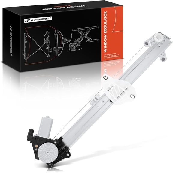 A-Premium Electric Power Window Regulator with Motor Compatible with Honda CR-V CRV 2017 2018 2019 2020 2021, Front Left Driver Side