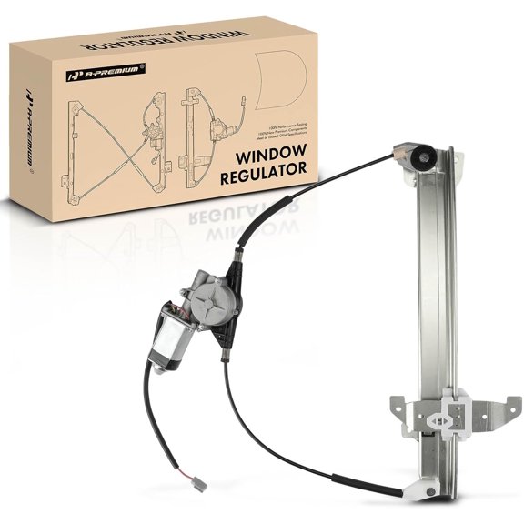A-Premium Electric Power Window Regulator with Motor Compatible with Lincoln Town Car 1994-1994, Rear Left Driver Side