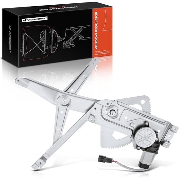 A-Premium Electric Power Window Regulator with Motor Compatible with Saturn L100 L200 L300 LS LS1 LS2 LW1 LW2 LW200 LW300 Front Left Driver Side