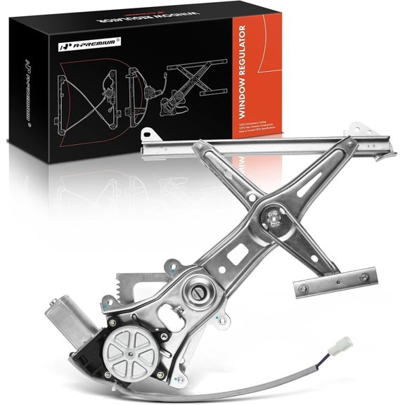 A-Premium Electric Power Window Regulator with Motor Compatible with Subaru Outback Legacy 2005-2009 Rear Passenger Side