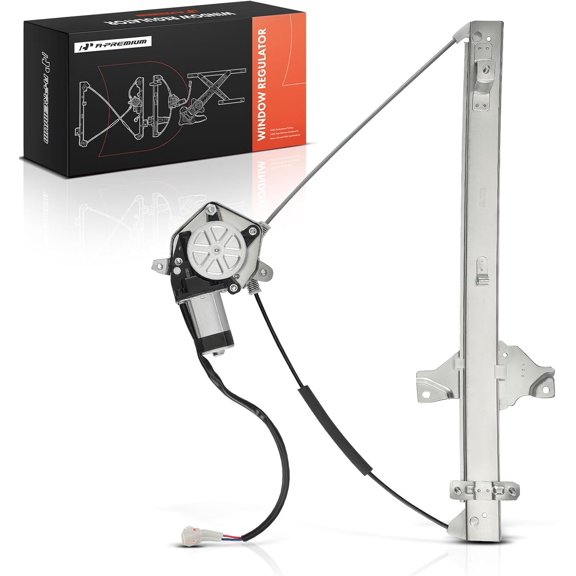 A-Premium Electric Power Window Regulator with Motor Compatible with Toyota RAV4 1996-1997, Sport Utility, Front Left Driver Side