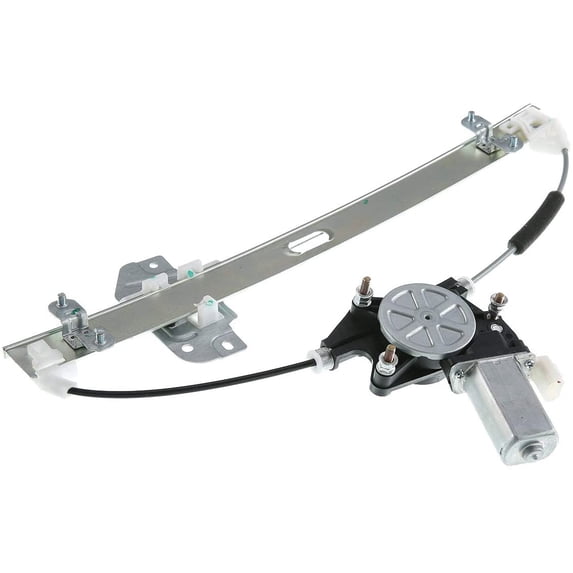 A-Premium Electric Power Window Regulator with Motor Replacement for Dodge Attitude(Mexico) Hyundai Accent Kia Rio Rio5 2006-2011 Rear Driver Side