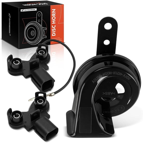 A-Premium Electric Snail Horn Compatible with Honda CR-V, Civic, Accord, Odyssey, Fit, XR-V XRV & Acura MDX, TSX, TL, RL