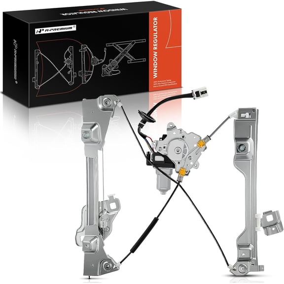 A-Premium Electric Window Regulator with Motor Compatible with Nissan 350Z 2003-2009 Front Passenger Side