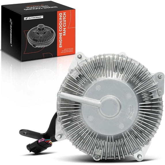 A-Premium Electronic Radiator Cooling Fan Clutch Compatible with Ram 2500 3500 4500 5500 2013-2018, 6.7L, Diesel Only, Replace# 52014729AB, 9202520