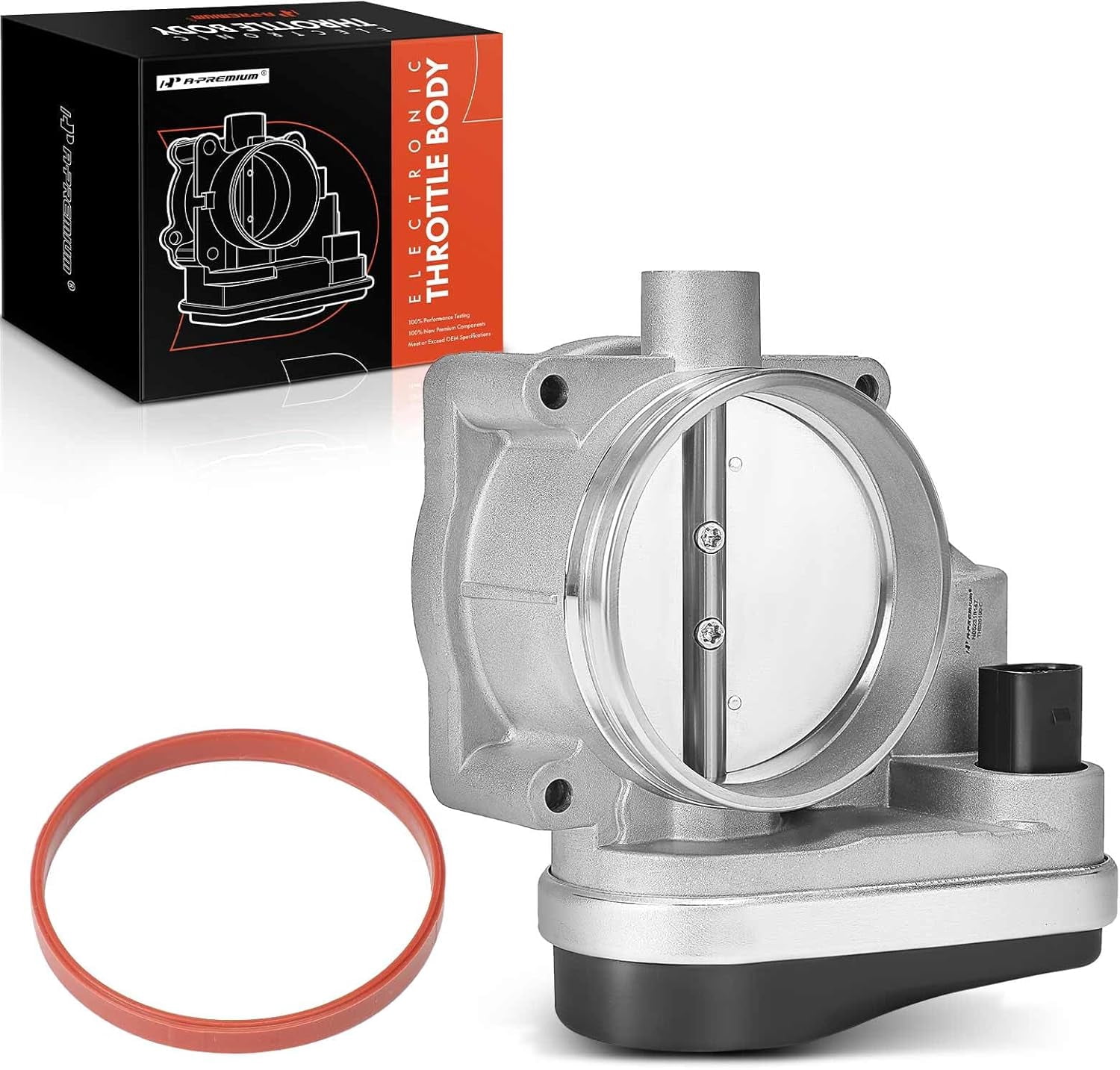 A-Premium Electronic Throttle Body Assembly Compatible with BMW X5 2004-2006, 545i 2004-2005, 745i 2002-2005, 745Li 2002-2005, 645Ci 2004-2005, Alpina B7 2007-2008, 4.4L 4.8L