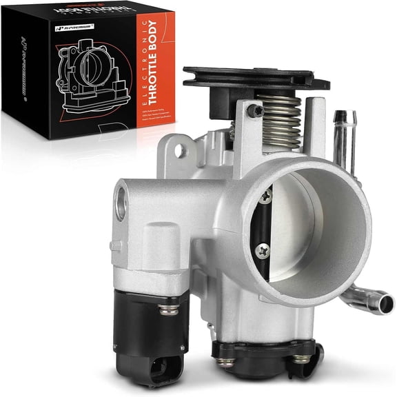 A-Premium Electronic Throttle Body Assembly Compatible with Chevy Chevrolet Aveo 2004 2005 1.6L Engine & Pontiac Wave 2005 1.6L Engine, Wave5 2005 1.6L Engine, Replace# 25183955, 96497640, 96815475