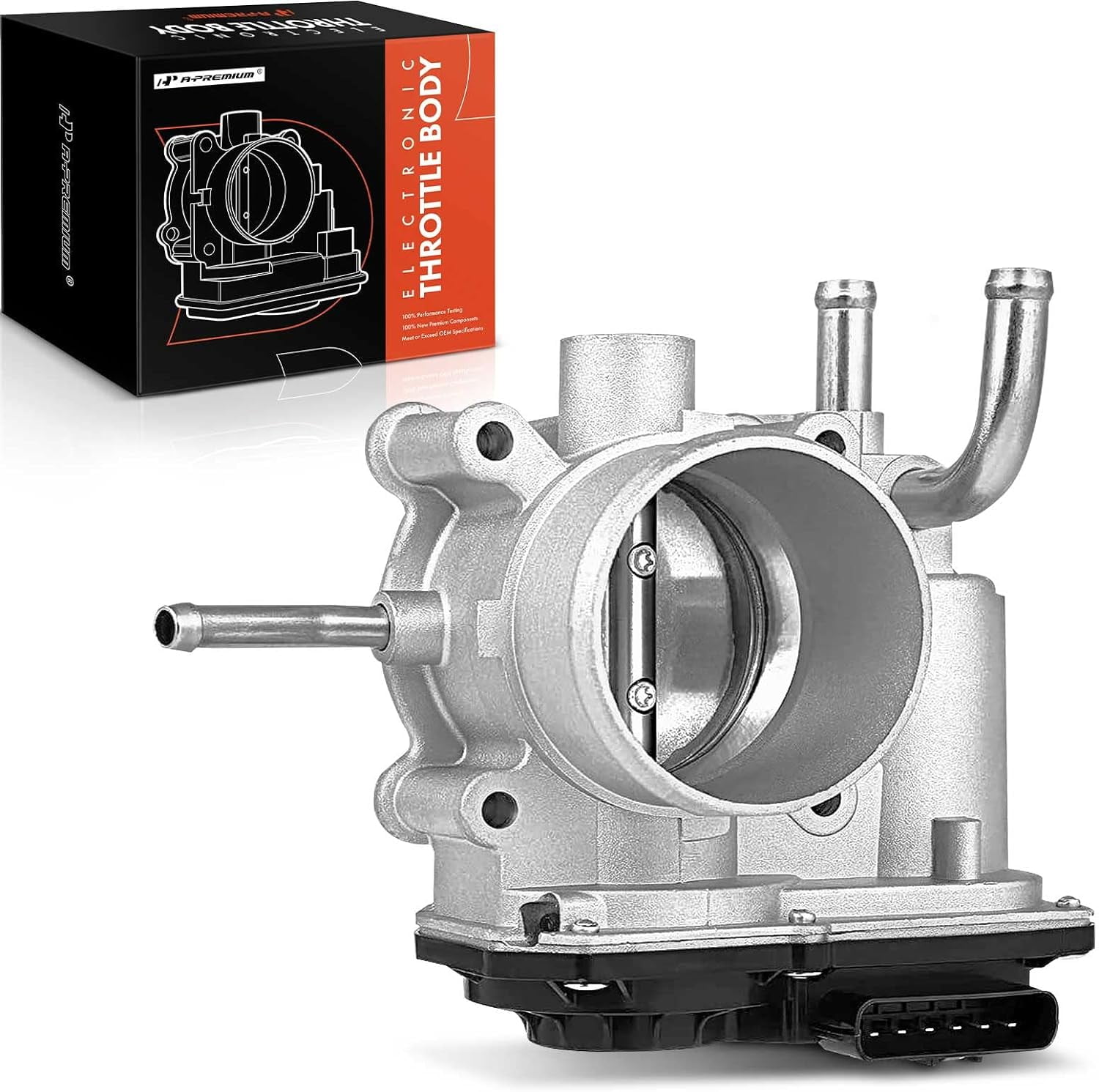 Cuerpo De Aceleración Electrónico JDMSPEED Para Kia Rio, Hyundai Accent Y Veloster 1.6L – 57mm, Aluminio, Con Sensor TPS
