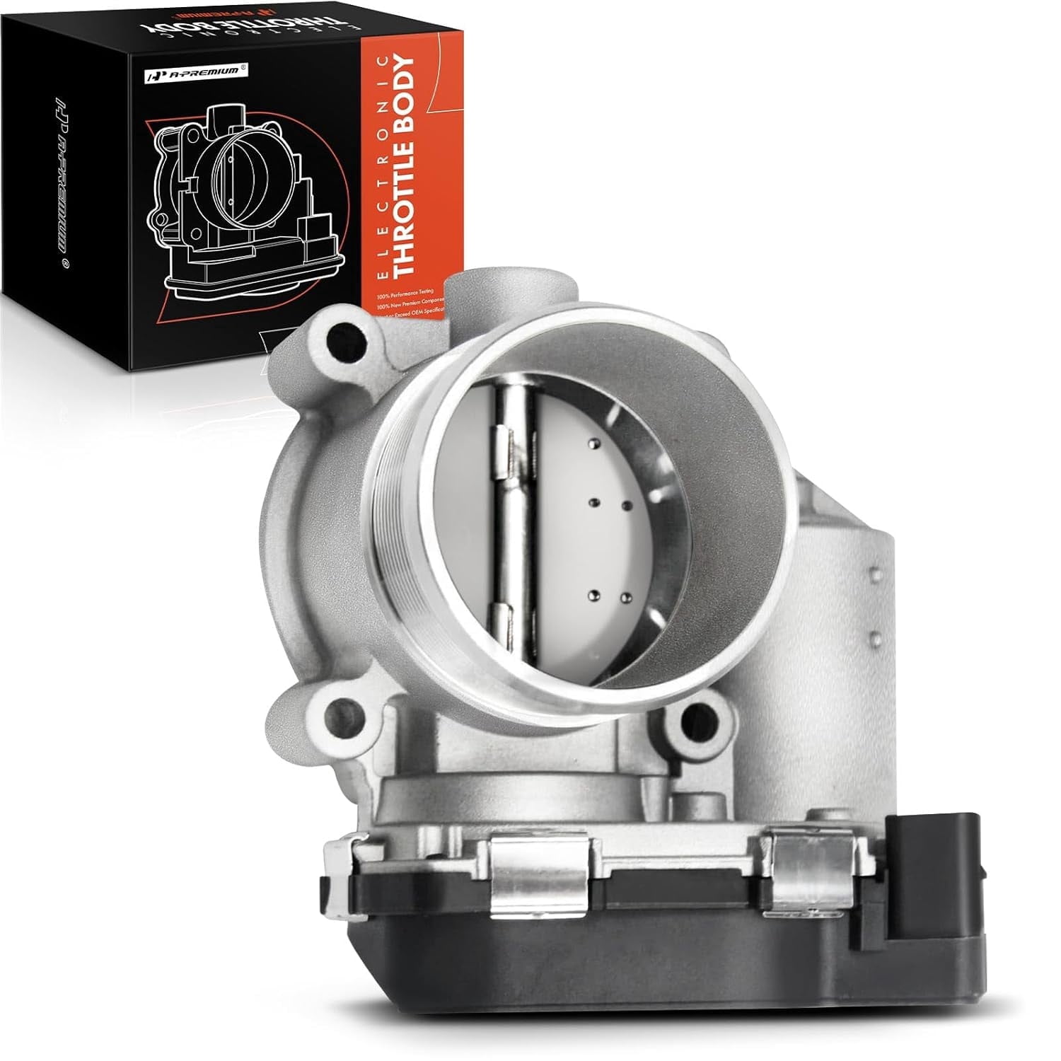 A-Premium Electronic Throttle Body Compatible with Audi A4 05-16 A5 10-17 A6 12-18 Q5 11-17 & Volkswagen Tiguan 09-17 Passat 06-10 Beetle 12-13 L4 1.8L 2.0L Replace# 06F133062E A2C59511705