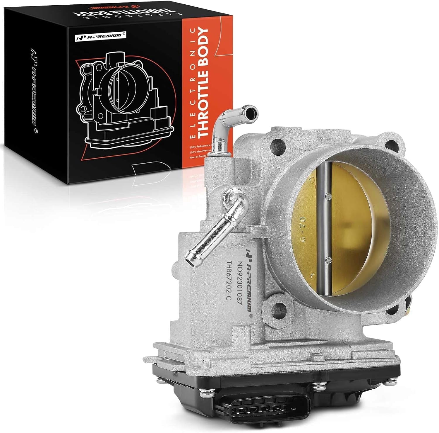 A-Premium Electronic Throttle Body Compatible with Honda & Acura Models - Pilot 2016-2022 Odyssey 2018-2023 Ridgeline 2017-2023 Passport 2019-2023 MDX 2016-2023 3.0L 3.5L - Repalce# 164005J6A01