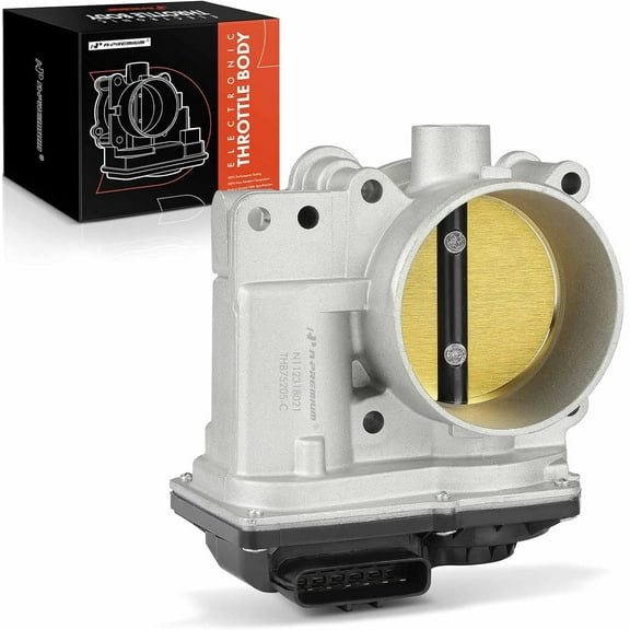 A-Premium Electronic Throttle Body Compatible with Volvo XC60 2010-2014, XC70 2008-2014, XC90 2007-2014, S80 2007-2014, V70 2008-2010, 3.2L - Replace# 30713183